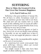 Leaflet - Suffering (image for) Leaflet - Suffering